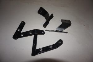 ZIJKOFFER REK BEVESTIGING SET VOOR TRIUMPH TIGER 1050 UIT 2009