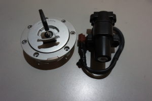 CONTACTSLOT MET TANKDOP VOOR EEN HONDA CBR 1000 RR 2004/2005